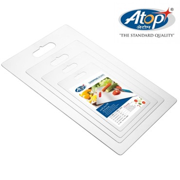 Side View 1 - Stainless Steel Chopping Board